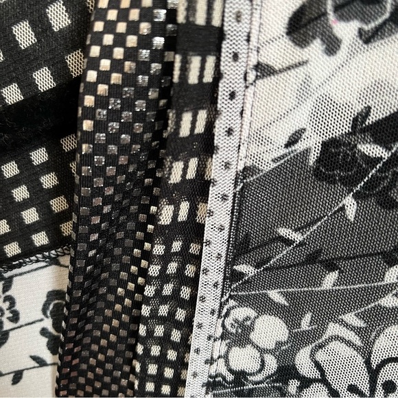 Anac Designed by Kimi Mesh Blouse Top - Picture 5 of 9